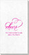 Refined Cheers Carte Embossed Guest Towels Image 5 of 5